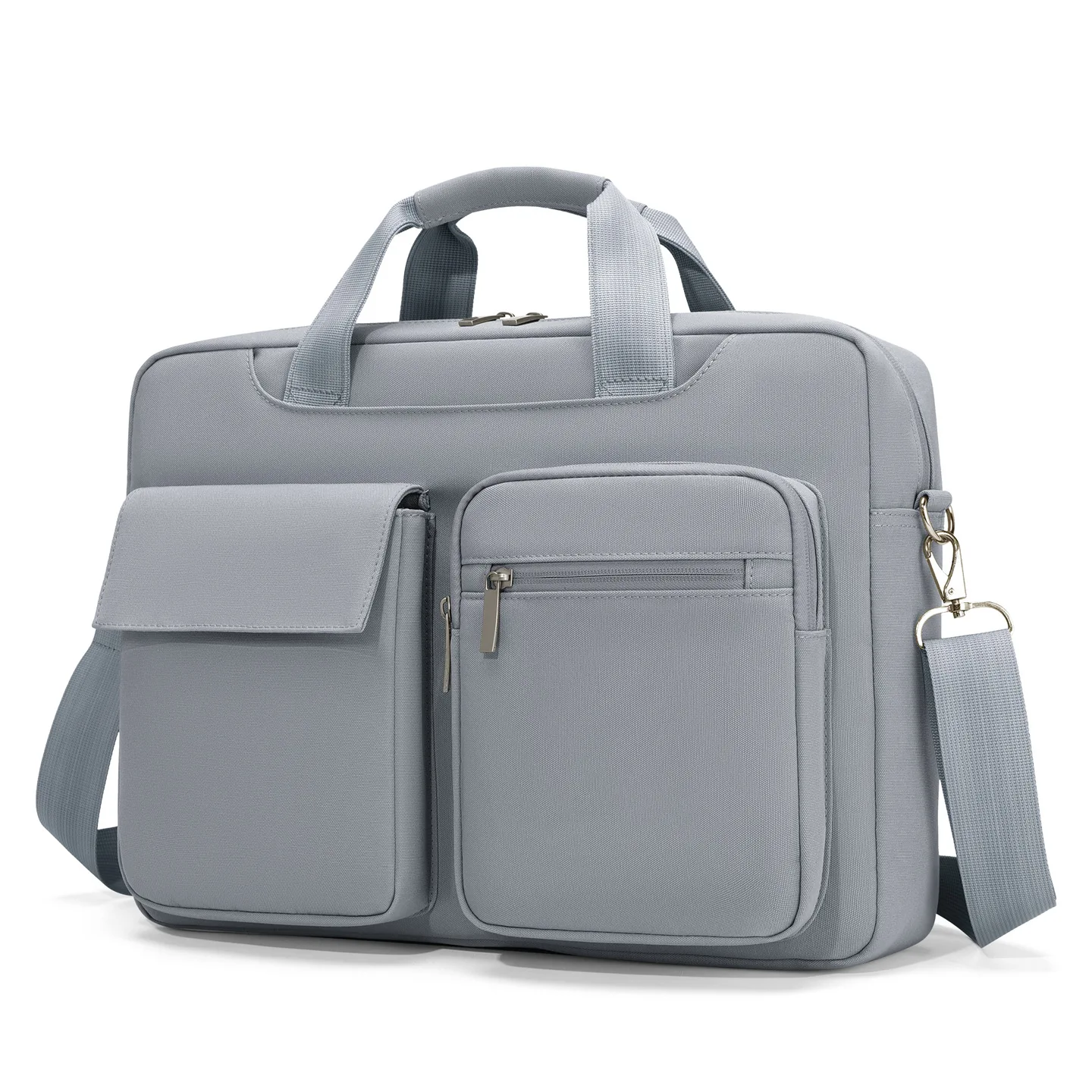 Fotografia 5: Bolsa para laptop 13.3 14 15 15.6 16 polegadas com vários bolsos, pasta masculina de grande capacidade, bolsa de ombro para escritório, bolsas para laptop de negócios
