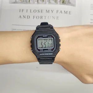 Jam Tangan Digital Pria Fashion Jam Tangan Pria Hijau Tentara Olahraga Jam Tangan Elektronik LED Mewah Dial Persegi Tahan Air Reloj Hombre 8 jam tangan pria penjualan terbaik - №