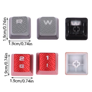 10 adet Kaymaz RGB Keycaps Corsair K70 K65 K95 G710-ANSI Düzenleri OEM MX Anahtarı Aksesuarları Mekanik Klavye Klavye oyun corsair'inizdeki en iyi 10 satış-no. 10