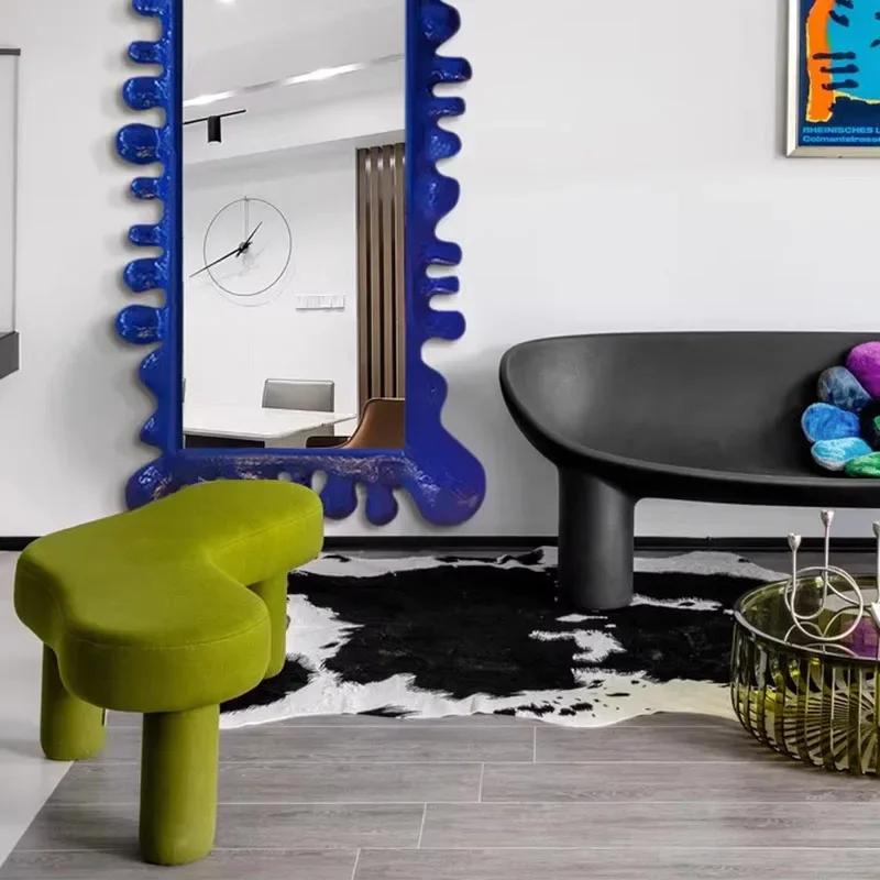 Full Body Bedroom Decorative Mirrors Aesthetic Wall Big Wavy Decorative Mirrors Bathroom Length Espejos Decorativos Decor Home