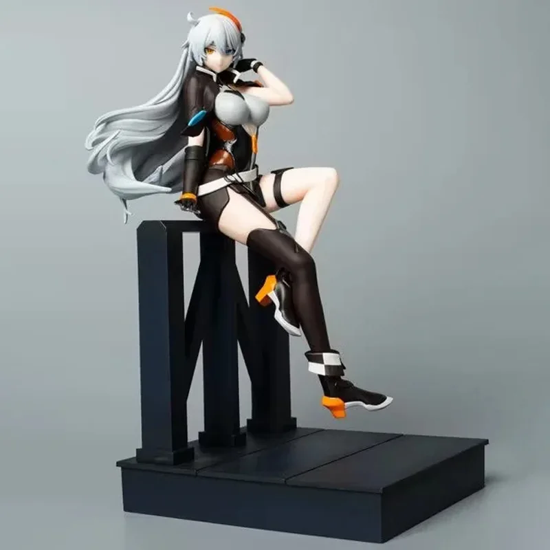 23cm Honkai Impact 3 Anime Figure Kiana Kaslana Pvc Action Figure Sitting Posture Collection Statue Model Doll Toy Gifts