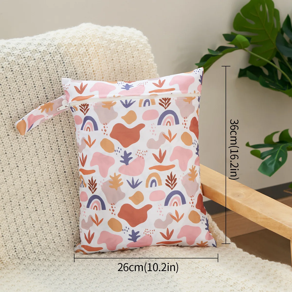 حقيبة تنظيم عربة الأطفال متعددة الجيوب مناسبة عالميًا لتخزين الحفاضات المقاومة للماء لحامل أساسيات السفر