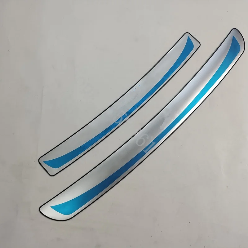 

Для Volkswagen Golf 6/Golf 7/7,5 2010 ~ 2020 из нержавеющей стали, защита заднего бампера автомобиля, накладка на порог багажника, накладка на порог, автомобильные аксессуары