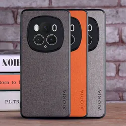 Case for Honor Magic 6 Pro Lite coque Luxury textile Leather skin soft phone cover funda for huawei honor magic 6 pro case capa