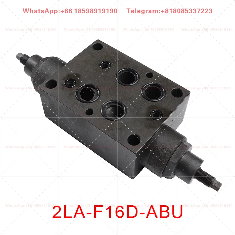 2LA-F16D-AB-1 2LA-F16D-ABU-1 Haimen Hydraulic One-Way Throttle Valve 16mm 21MPa Stacked Dual Way Flow Control