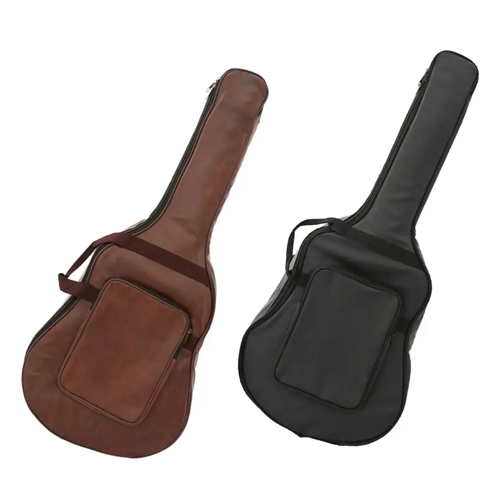 

Guitar bag Soft Case PU Leather Bag for 40'' 41'' Guitar Parts