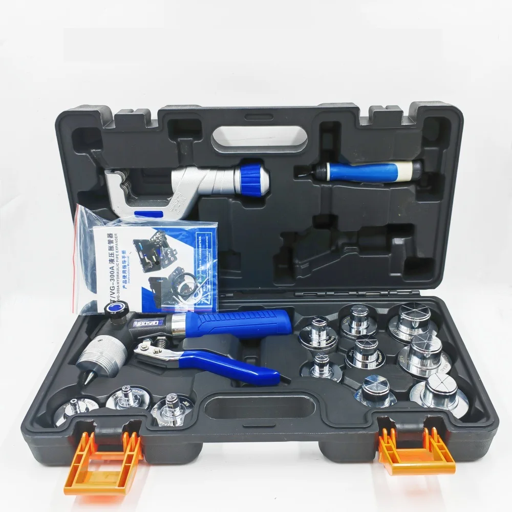 Hydraulic Expanding Tool Kit, Hydraulic Expander, HVAC, Copper Tubing, Copper Tube Expanding Tool, 3/8 \