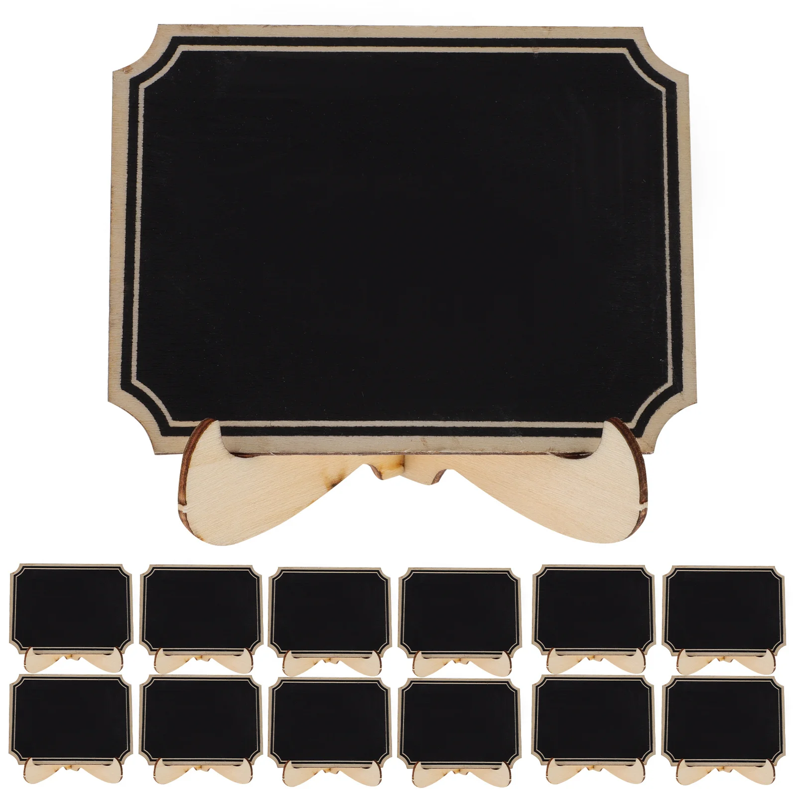 

20pcs Small Chalkboard Menu For Kitchen Coffee Bar Decor Miniature Table Chalkboards Erasable Letter Board Message Board