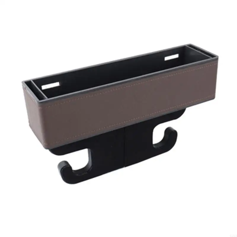 Vehicle for Seat Gaps Filler Auto Console Side DIY Position Pocket with 2 Cup Ho