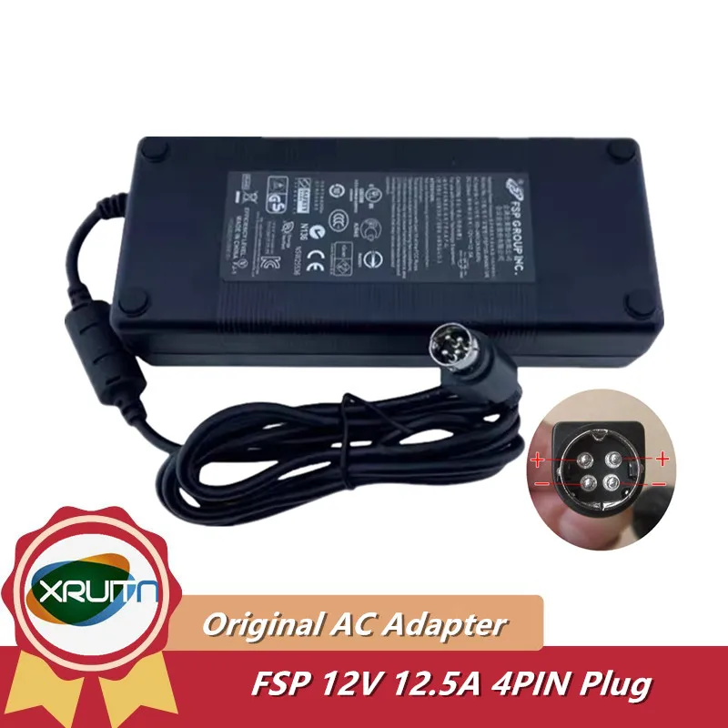 Genuine FSP 12V 12.5A AC Adapter Charger FSP-150-AHA Power Supply For CISCO CTS-EX90-K9 EX90 VIDEO CONFERENCING FSP150-AHAN1