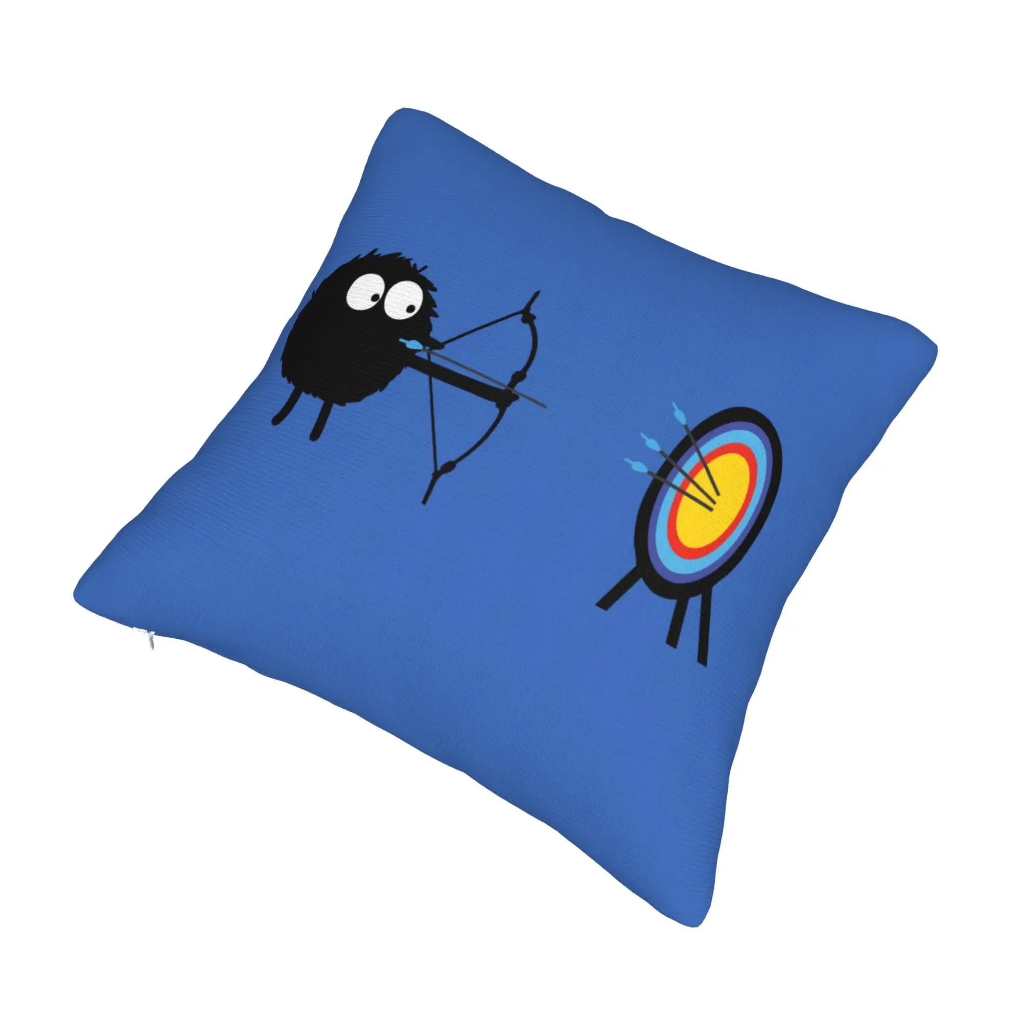 Archery Target Pillow Case 45x45cm Decorative Archer Bow Hunting Lover Luxury Cushion Cover Square Pillowcase