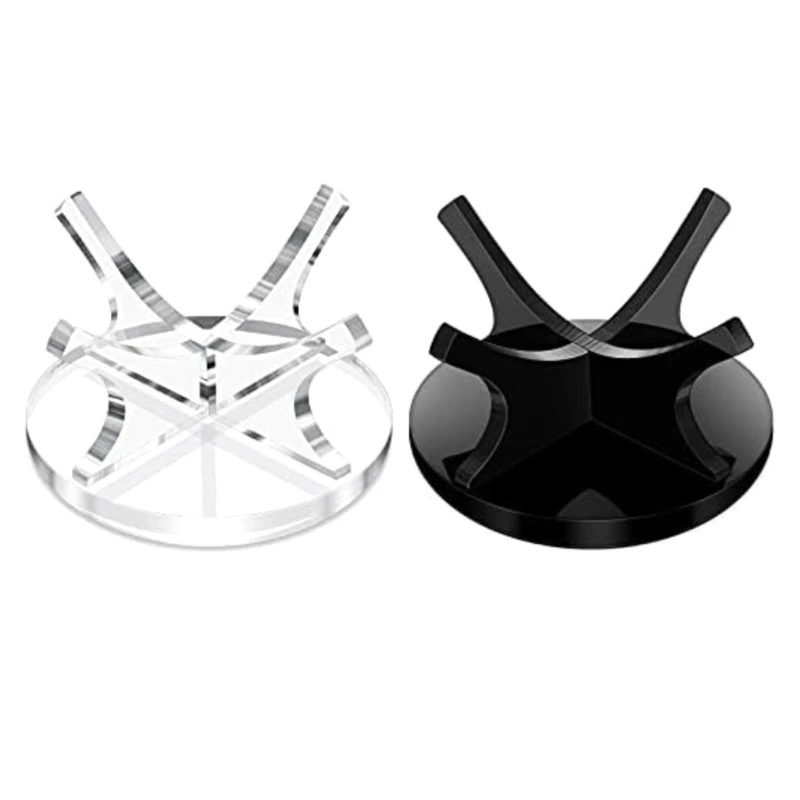 

Clear Acrylic Ball Holder Rack For Baseball Golf Tennis Softball Collections Secure Stable Storage