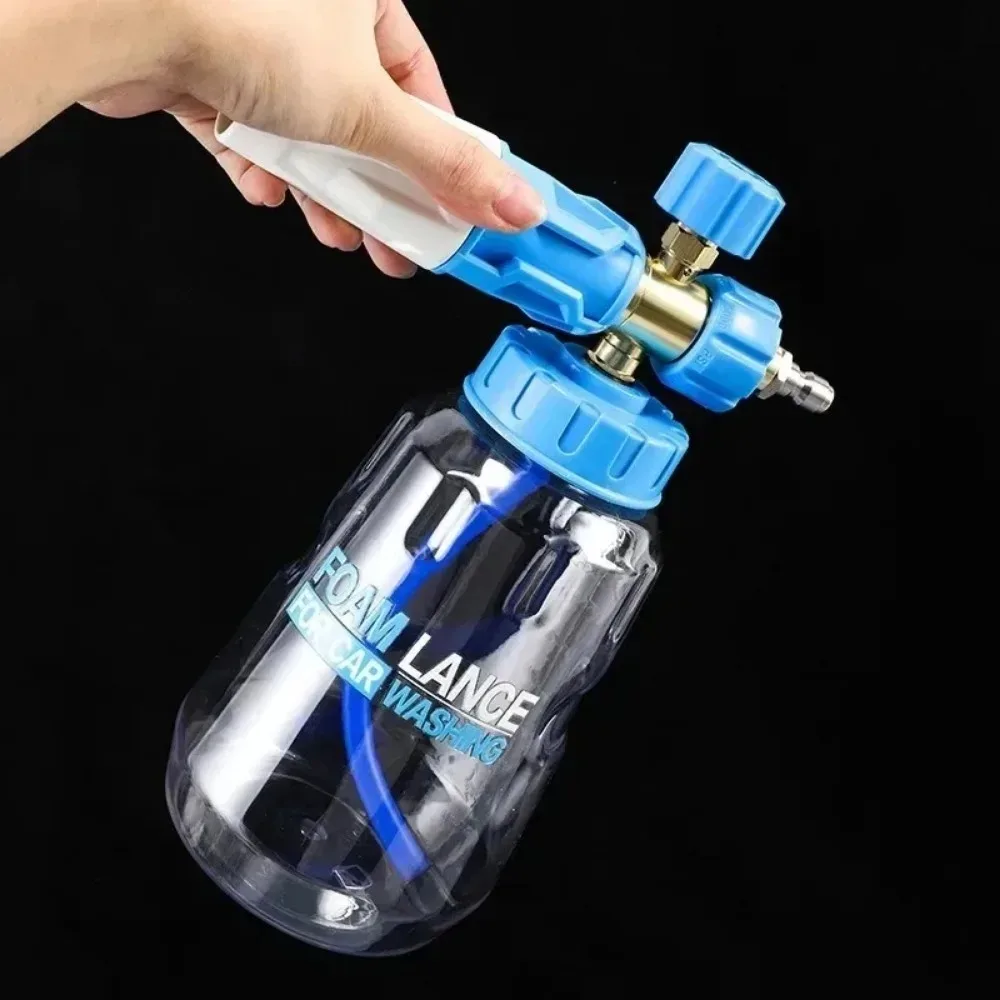 

TRD For Car Wash Snow Foam Lance 1000ml Foam Generator 1/4 Inch Quick Connect Pressure Washer Gun Car Washing Foam Sprayer