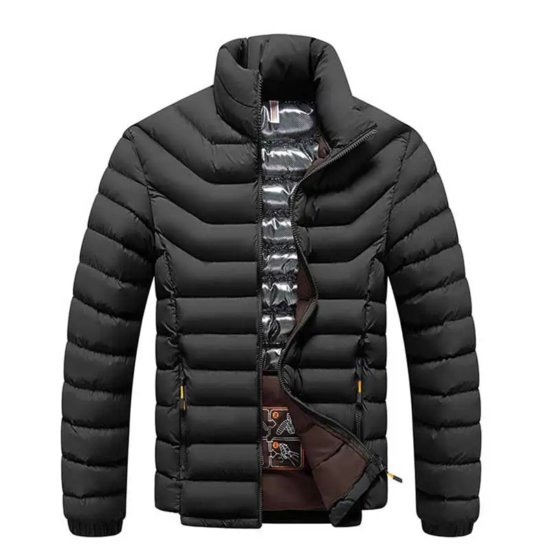 4XL Largo taglia inverno uomo di alta qualità peluche spesso caldo Parka uomo giacca leggera antivento uomo Casual solido giacca cappotto maschile