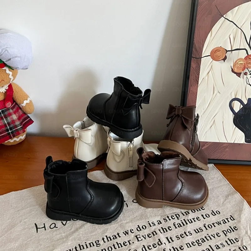 أحذية للأولاد ذات رأس عريض من القطن بنعل ناعم أحذية شتوية للفتيات الصغيرات أحذية مشي مضادة للانزلاق أحذية ثلج دافئة أحذية كاجوال بنعل ناعم