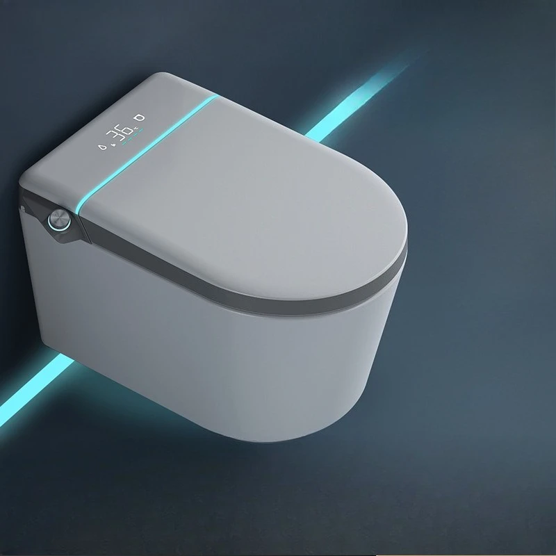 

Wall-mounted smart toilet Smart toilet Hidden water tank Hanging embedded wall row Automatic toilet