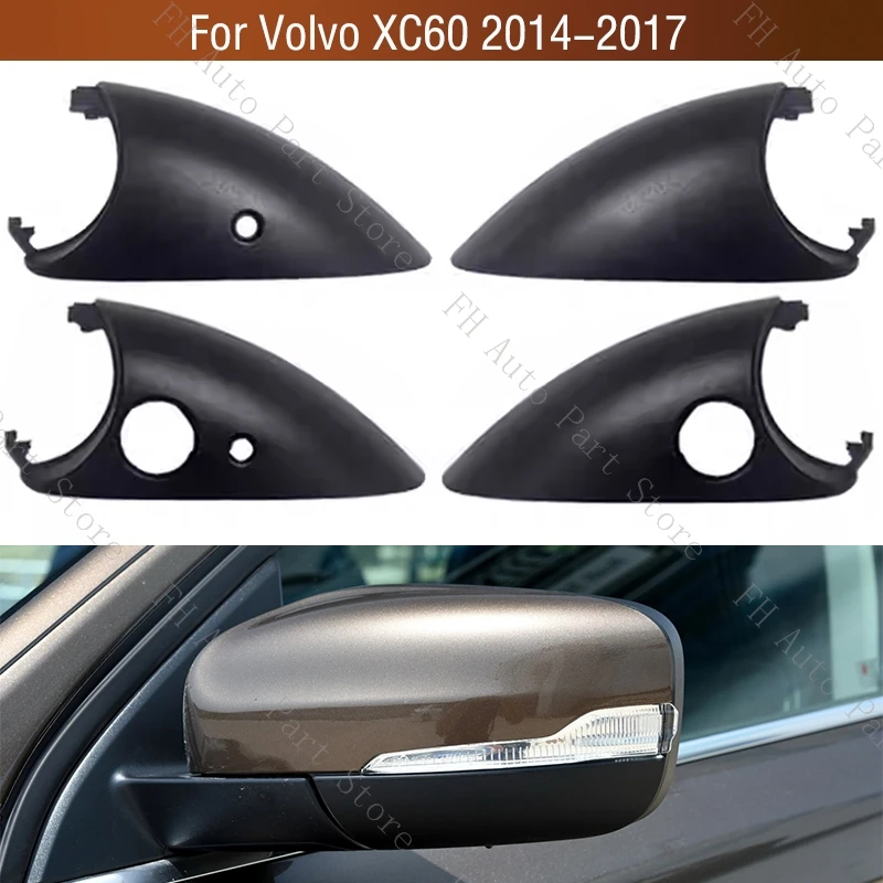 

For Volvo XC60 2014 2015 2016 2017 Exterior Rearview Side Mirror Bottom Lower Cover Cap Lid