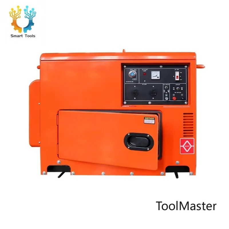

[Hot Sale] 5KVA Small Mini Silent Air Cooled Generator Set Portable Type 50 Hz/ 60 Hz Generator