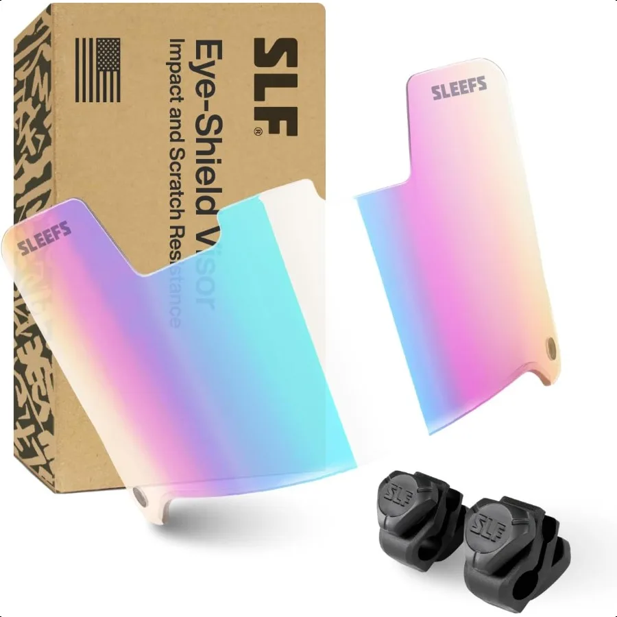 

Bifrost Rainbow Football Helmet EyeShield Visor