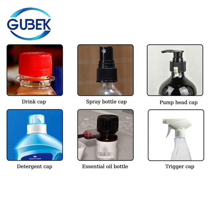 GUBEK Detergent Drinking Cap Essential Oil Bottle Cappjing Machine