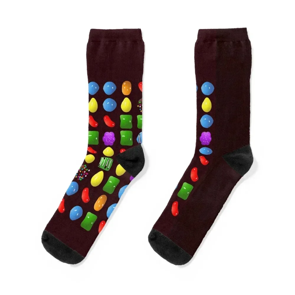 

new candy crush saga Socks hiking Crossfit compression Antiskid soccer Socks Girl Men's gym summer cycling Socks Ladies Men's