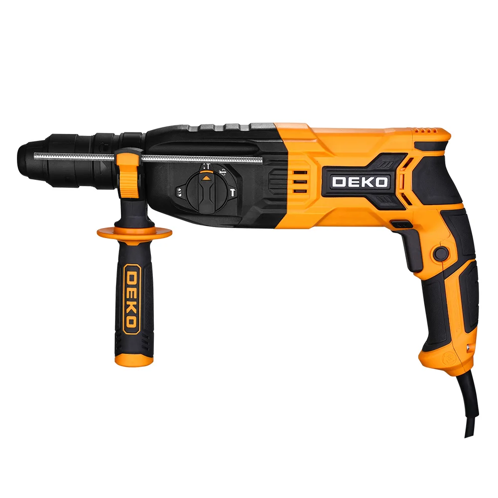 DEKO DKRH26XL80-ST 4 Functions Electric Rotary Hammer Multifunctional Rotary Accessories Electric Demolition Hammer Impact Drill