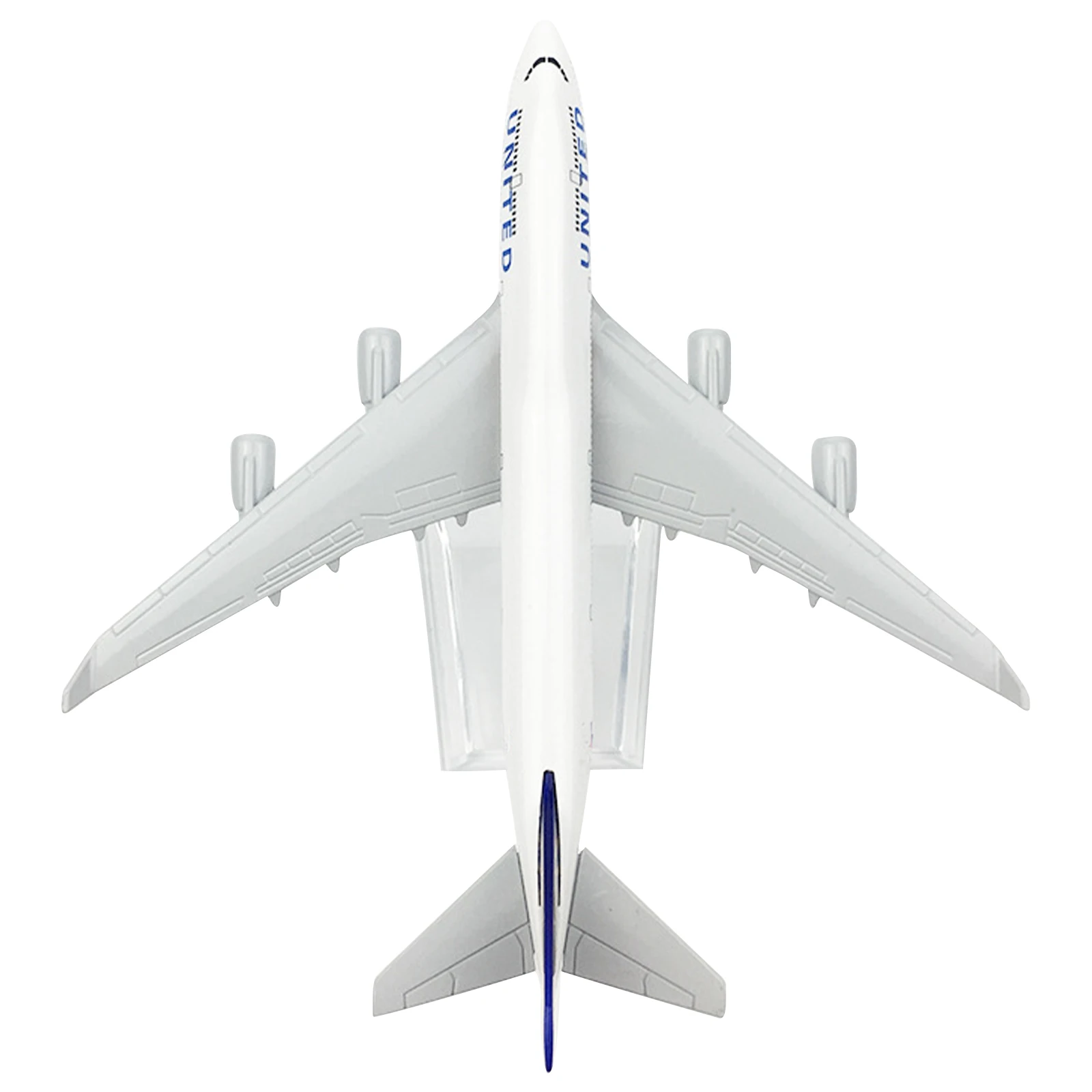 1 مجموعة 1/400 مقياس 16 سنتيمتر B747 نموذج اللعب طائرة 747 الخطوط الجوية المتحدة سبيكة معدنية طفل طائرة طائرة ث/حامل الاطفال هدية جمع