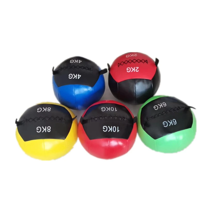 

Fitness medicine ball PU soft power training gym non-elastic balance medicine wall ball sports gravity ball health exercise ball