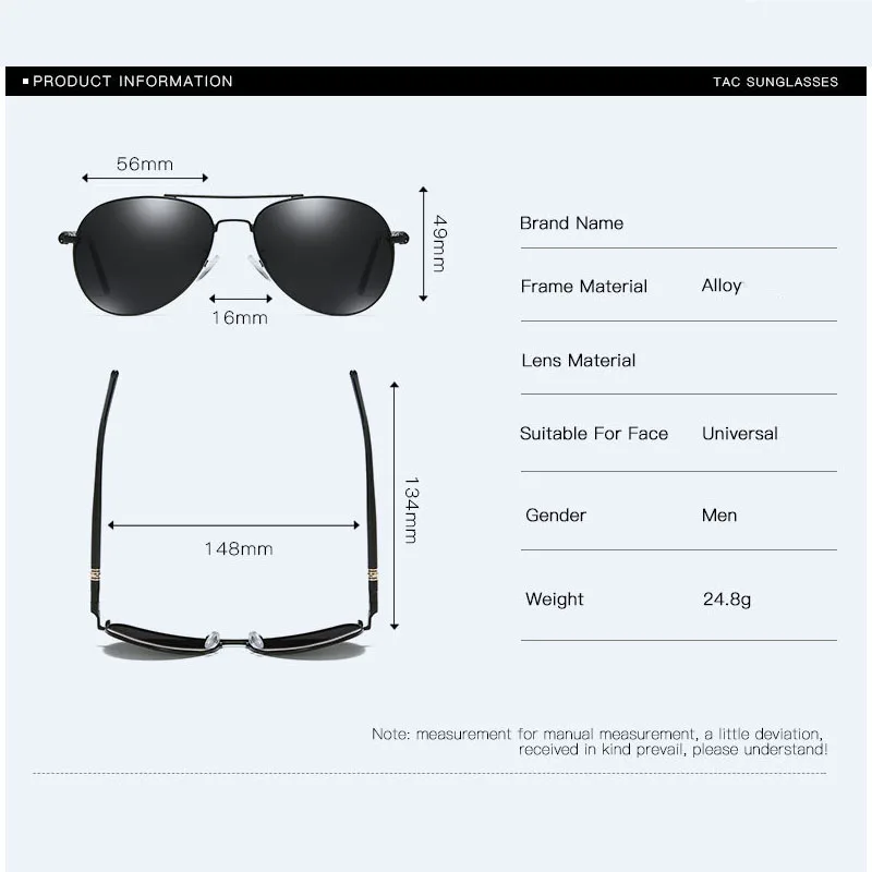Legierung Pilot getönte Lesesonnenbrille Männer klassisch täglich schwarz fertig Presbyopie Brillen Outdoor Shade Brillen – Detail 6