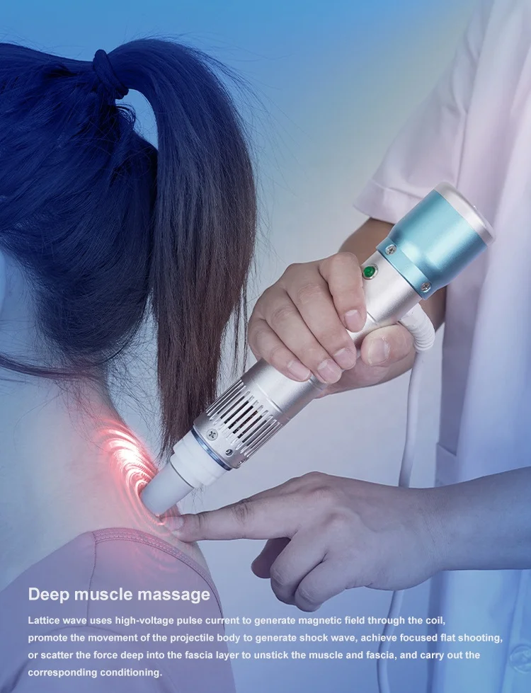 Eswt ED Focused Shockwave Therapy Machine Pijnverlichting