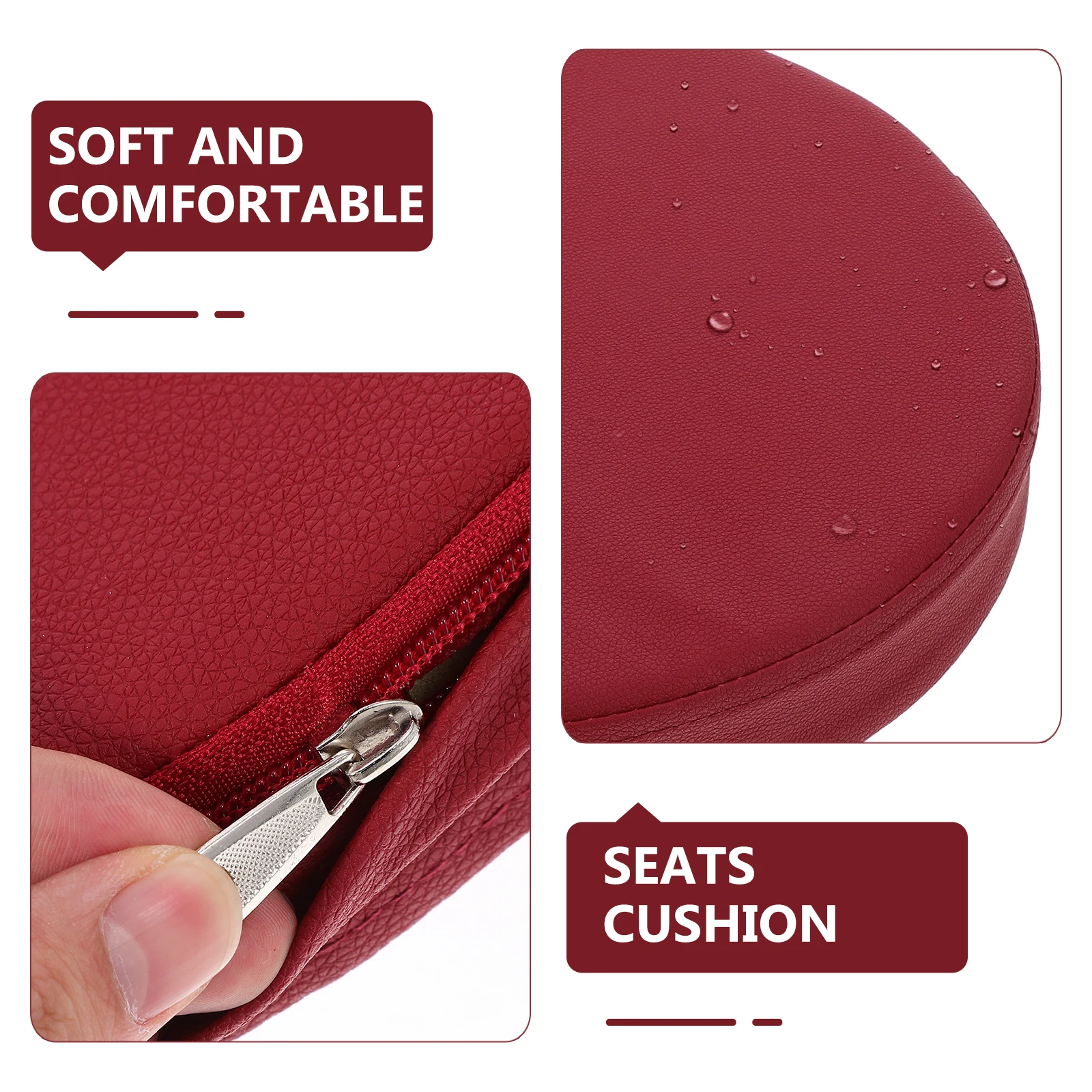 

Round Seat Cushion 18 Inch Supportive Thick Design Fits Most Chairs Great for Sitting Long Hours in Office Or Home