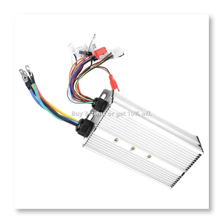◉48v-60v-72v-84v-5000w-double-row-24-tube-intelligent-brushless-controller-for-bldc-motor-electric-bike-ebike-tricycle