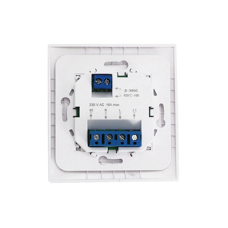 Imagem -04 - Controlador de Temperatura para Piso Aquecimento Quarto Termostato 220v 16a Mk05