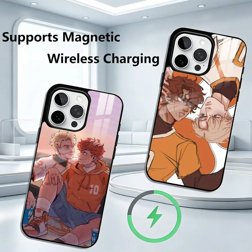 

The Foxhole Court AFTG Phone Case For iPhone17,16,15,14,13,12, Allows magnetic wireless charging