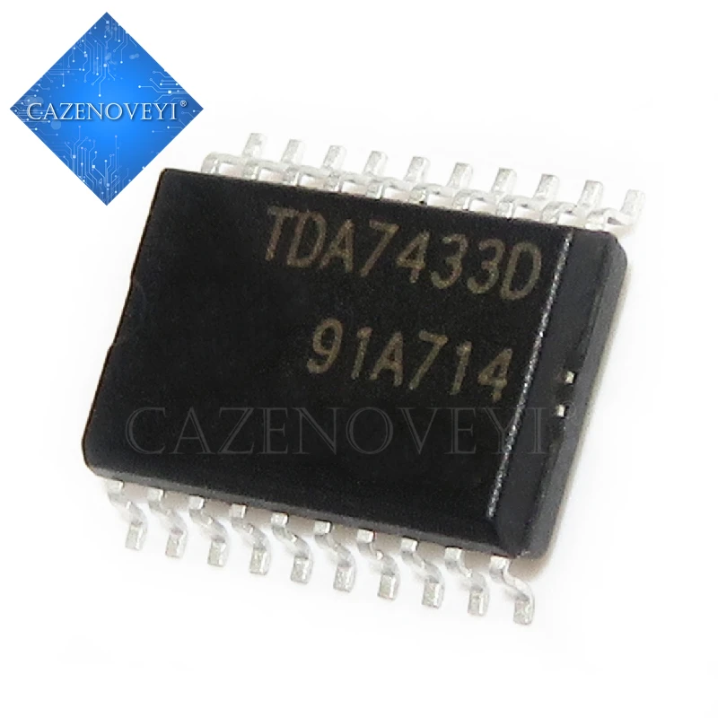 

(2 шт.) TDA7433 TDA7433D TDA7433D013TR Пластиковый корпус