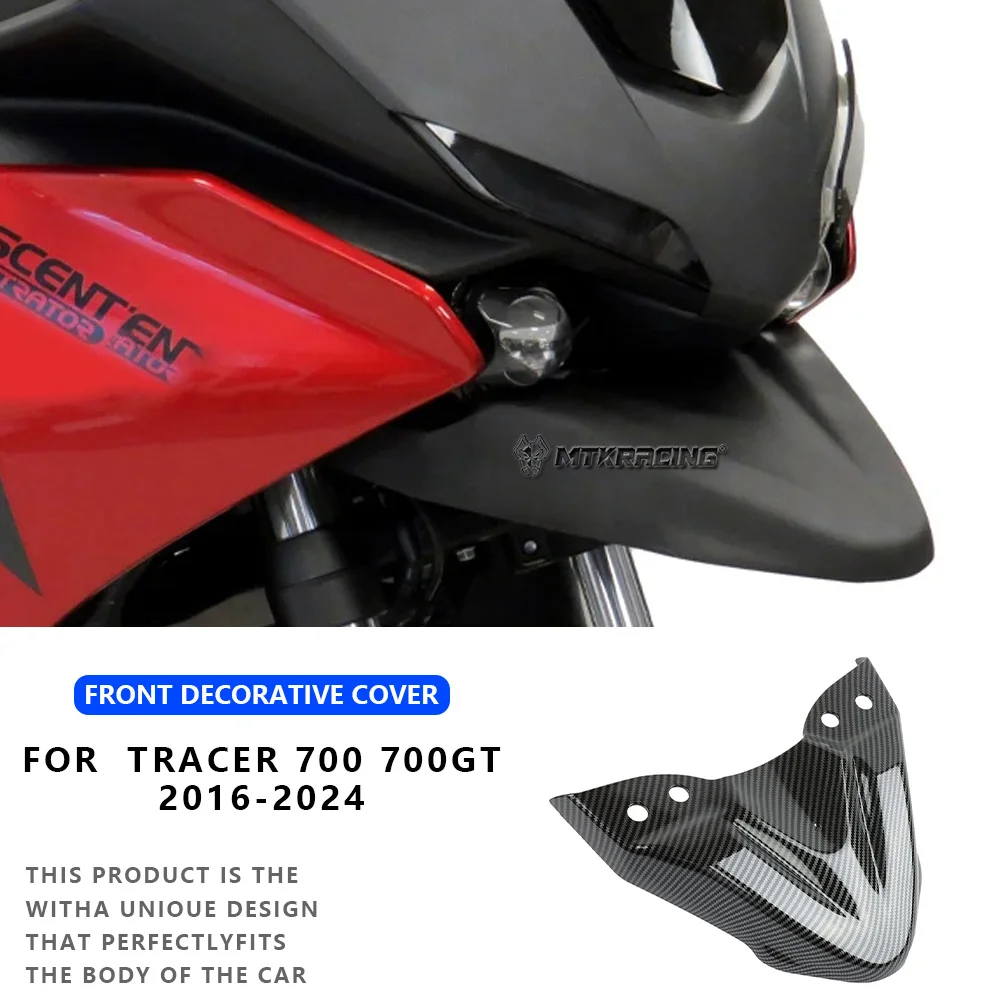MTKRACING Per YAMAHA TRACER 700 /700 GT 2016-2024 Accessori Moto Becco Anteriore Carenatura Estensione Ruota Extender Copertura