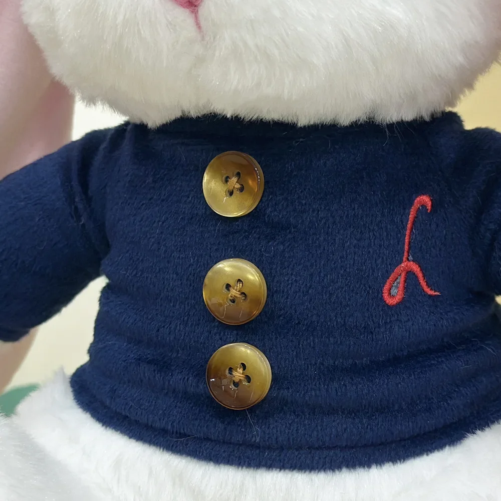 Cute Mei The Bunny Plush Toy Soft Stuffed Long Ears Bunny Doll Sleeping Companion Delicate Home Decoration Kids Gifts