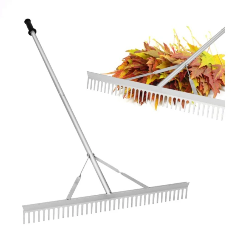 

Hot-selling aluminum landscape raking leaves raking grass soil lake garden farm implements