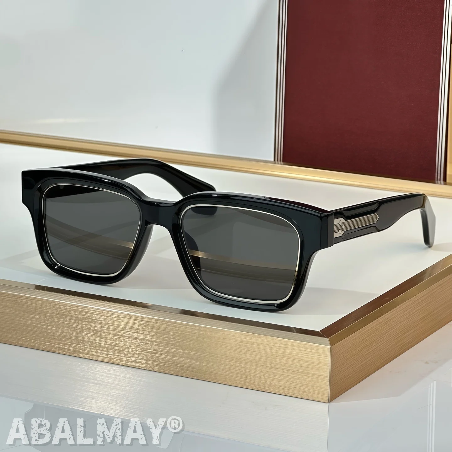 

MOLINO Size 55-18 Top Quality Sunglasses for Men and Women Style UV400 Retro Fashion Luxury Designer Sun Glasses with box