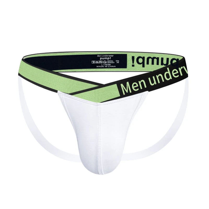 Modal and Cotton Gay Men Underwear Jockstrap Sexy Gay Men Underwear Thong Men G String Men Thong Homme Tanga Jockstrap