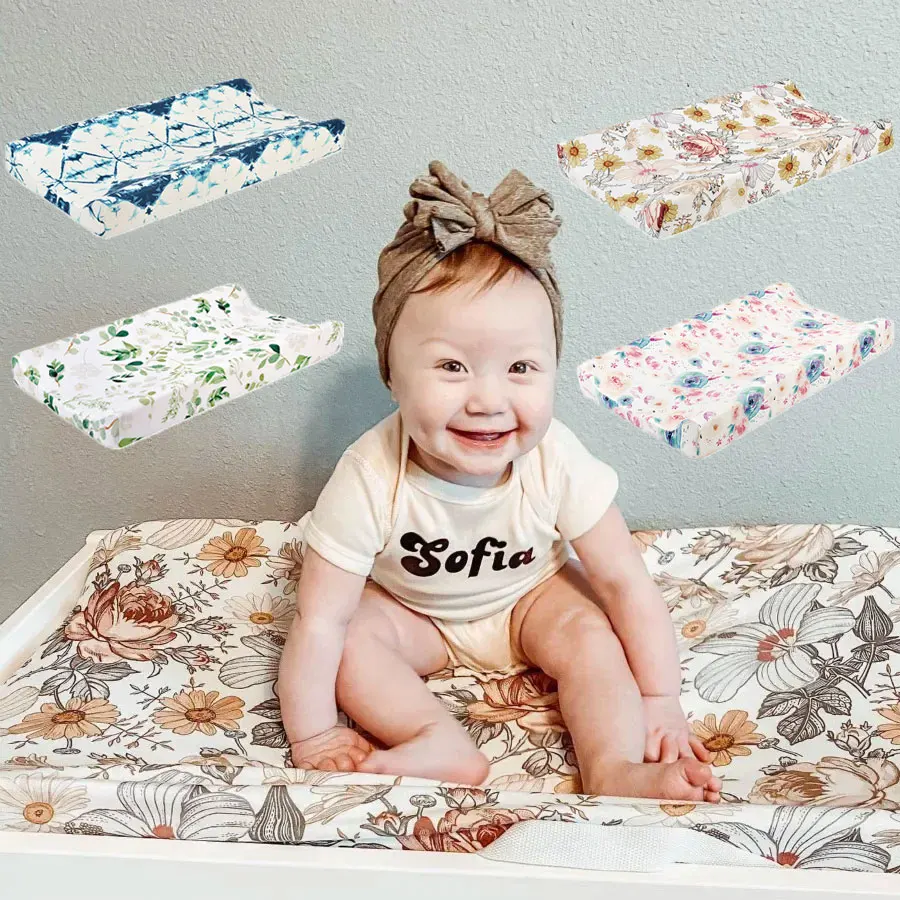

Baby Care Table Washable Outer Cover Diaper Changing Table Detachable Cloth Cover Pad Changing Cover