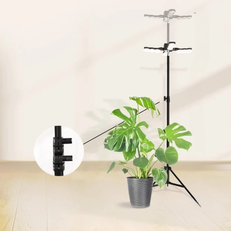 Intelligent wing-spreading 60w plant filling light imitation sunlight indoor