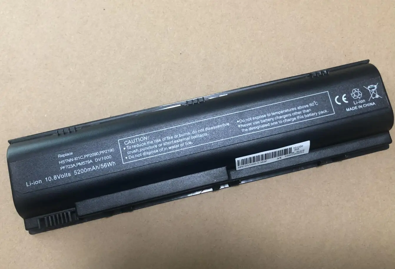 Laptop Battery for HP Pavilion dv1000 dv4000 dv5000 for Compaq Presario C300 C500 M2000 V2000  V4000 V5000 HSTNN-DB09