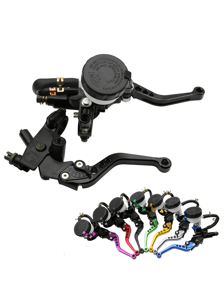 AliExpress NONE Motorcyle 7/8" 22mm CNC Aluminum Brake Clutch Pump Lever Hydraulic Master Cylinder for 250cc-500cc Dirt Pit Bike Motorcyle parts