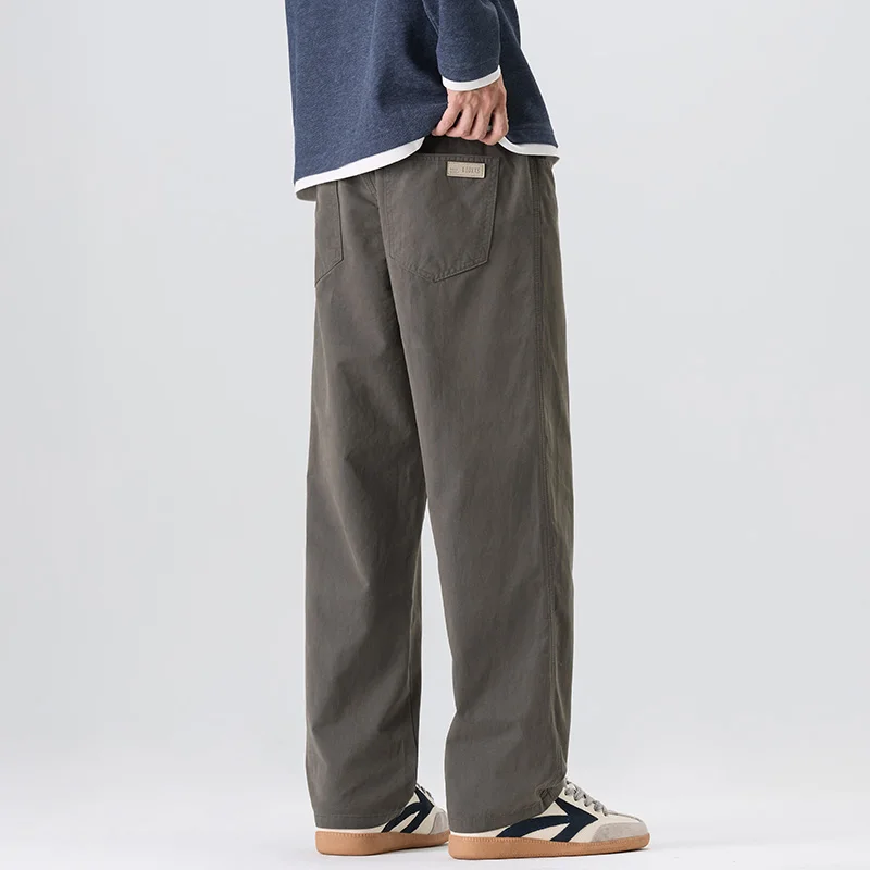 

Cotton slacks men's autumn/winter 2025 new slacks men's trousers men's overalls
