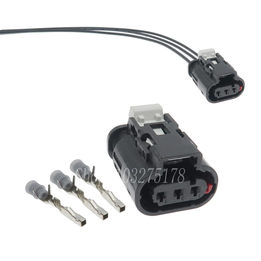 Conector eléctrico de 3 pines para coche, accesorio impermeable para automóvil, 10010341, 13503570, 10011609, 1 Juego