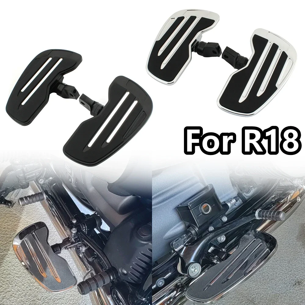 

Driver Footboard Rider Floorboard Front Footpeg Wide Footrest Fits For BMW R 18 B R18B 100 Years Classic R18 Transcontinental