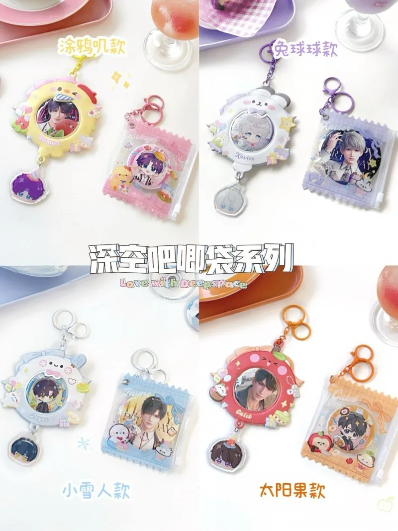 

In Stock Game Love and Deepspace Cosplay Sylus Xavier Rafayel Caleb Zayne 55mm 58mm 75mm Badge Bag Pendant Badge Cover Gifts