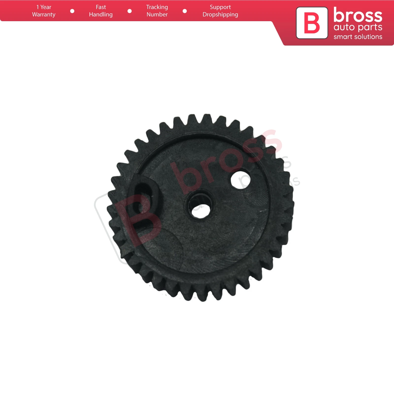 Bross Auto Parts BGE586 Front Doors Lock Repair Gear for Fiat Linea Punto with Albea Palio 51910170-51910171 Ship From Turkey