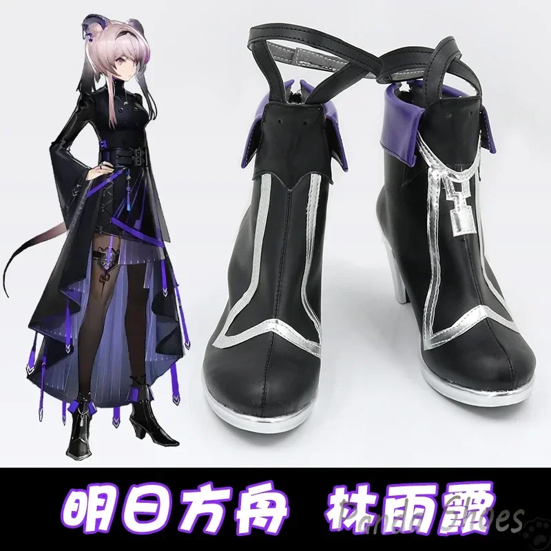 

Игра Arknights Lin Обувь для косплея Аниме Cos Comic Косплей Костюм Опора Обувь для Con Halloween Party